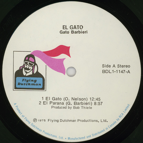 Gato Barbieri - El Gato (LP, Album) (Very Good Plus (VG+)) - Image 3