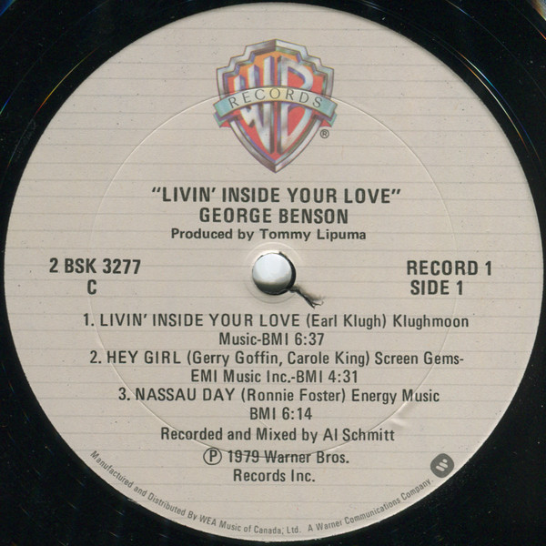 George Benson - Livin' Inside Your Love (2xLP, Album, Gat) (Very Good Plus (VG+)) - Image 5