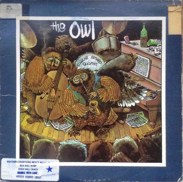 Eugene Amaro Quartet - The Owl (LP, Album) (Near Mint (NM or M-))