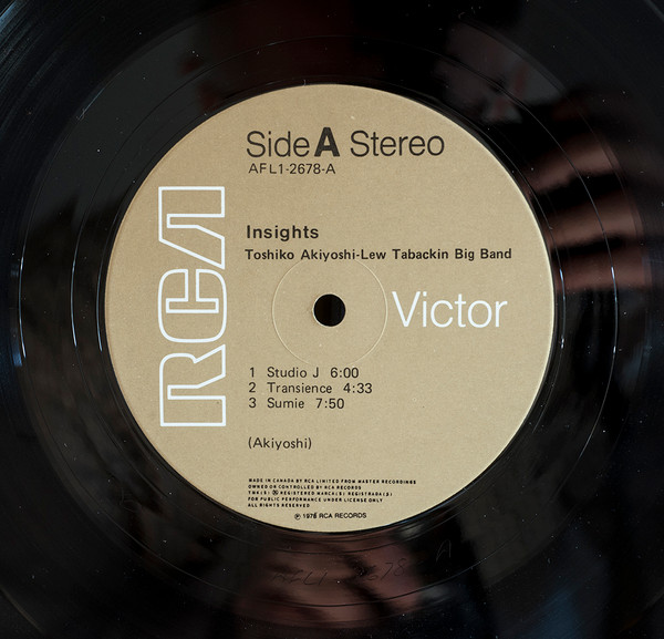 Toshiko Akiyoshi-Lew Tabackin Big Band - Insights (LP, Album) (Near Mint (NM or M-)) - Image 3