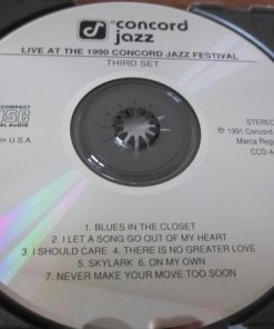 Alternative view of Ernestine Anderson, Ed Bickert, Gene Harris, Harold Jones, Marshall Royal, Lynn Seaton, Frank Wess - Live At The 1990 Concord Jazz Festival Third Set (CD, Album) (Near Mint (NM or M-))