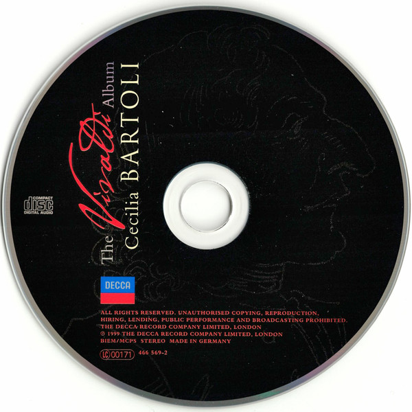 Vivaldi* - Cecilia Bartoli, Il Giardino Armonico - The Vivaldi Album (CD, Album, RP, Dig) (Near Mint (NM or M-)) - Image 3