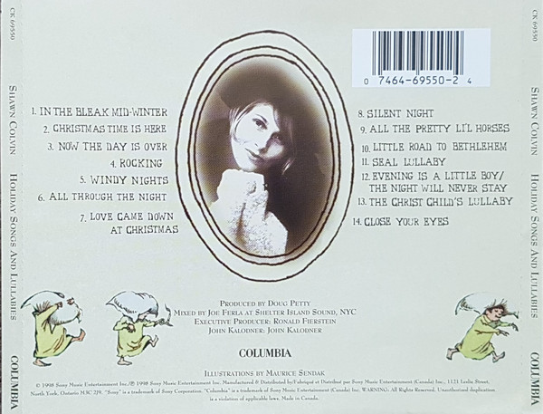 Shawn Colvin - Holiday Songs And Lullabies (CD, Album) (Mint (M)) - Image 2