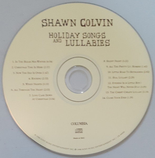 Shawn Colvin - Holiday Songs And Lullabies (CD, Album) (Mint (M)) - Image 3