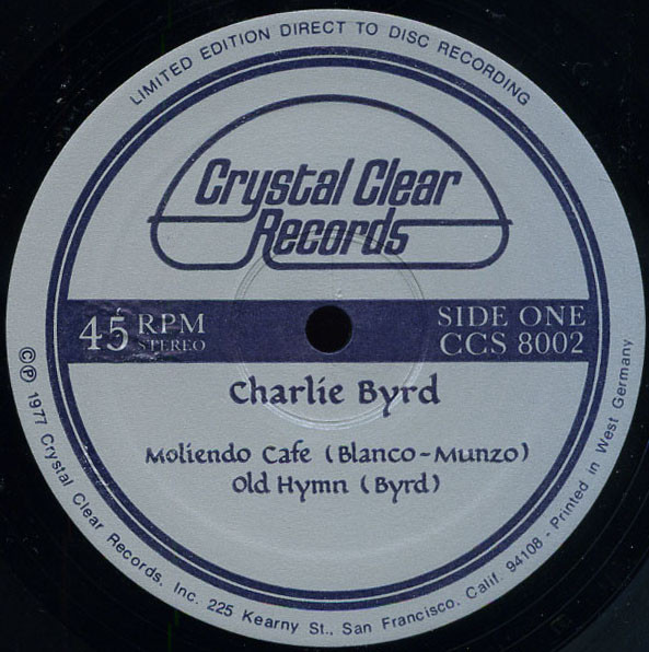 Charlie Byrd - Direct Disc Recording (12", Album, Ltd, Dir) (Very Good Plus (VG+)) - Image 3