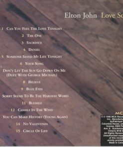 Alternative view of Elton John - Love Songs (CD, Comp, Club) (Mint (M))