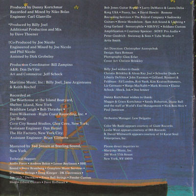 Billy Joel - River Of Dreams (CD, Album, Club) (Mint (M)) - Image 2