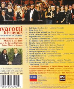 Alternative view of Pavarotti & Friends - Pavarotti & Friends For The Children Of Liberia (CD, Album) (Near Mint (NM or M-))