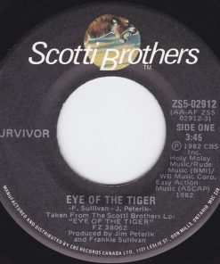 Survivor - Eye Of The Tiger (7", Single) (Very Good Plus (VG+))