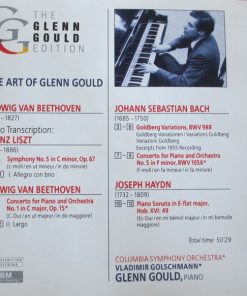Alternative view of Glenn Gould, Bach*, Beethoven*, Haydn* - The Art Of Glenn Gould  (CD, Comp, RE, RM) (Near Mint (NM or M-))