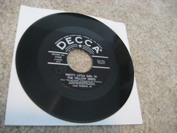 Carl Dobkins Jr. - Pretty Little Girl In The Yellow Dress / That's What I Call True Love (7", Single) (Near Mint (NM or M-))