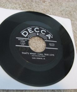 Alternative view of Carl Dobkins Jr. - Pretty Little Girl In The Yellow Dress / That's What I Call True Love (7", Single) (Near Mint (NM or M-))