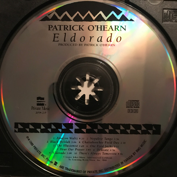 Patrick O'Hearn - Eldorado (CD, Album, RE, Cin) (Near Mint (NM or M-)) - Image 3