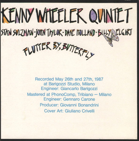 Kenny Wheeler Quintet - Flutter By, Butterfly (CD, Album) (Near Mint (NM or M-)) - Image 4