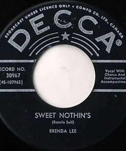 Brenda Lee - Sweet Nothin's (7") (Near Mint (NM or M-))