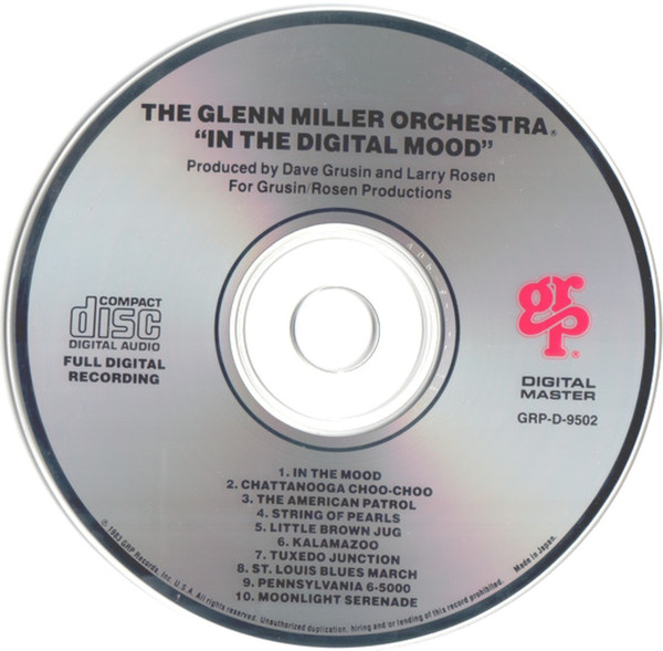The Glenn Miller Orchestra - In The Digital Mood (CD, Album) (Near Mint (NM or M-)) - Image 4