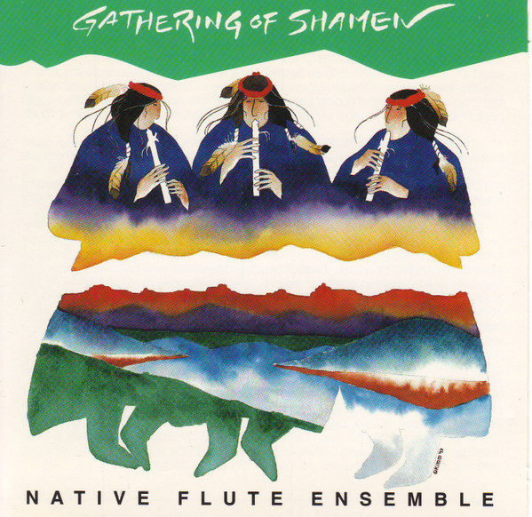 Native Flute Ensemble - Gathering Of Shamen (CD) (Near Mint (NM or M-))