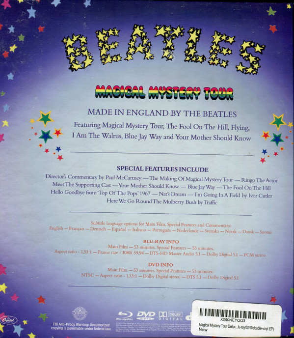 The Beatles - Magical Mystery Tour (Box, Dlx, Col + 2x7", EP, Mono, RE, RM + Blu-ray, ) (Near Mint (NM or M-)) - Image 2