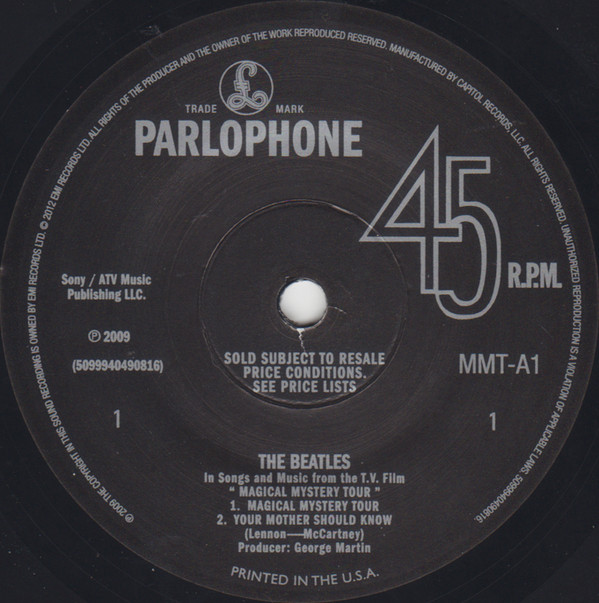The Beatles - Magical Mystery Tour (Box, Dlx, Col + 2x7", EP, Mono, RE, RM + Blu-ray, ) (Near Mint (NM or M-)) - Image 3