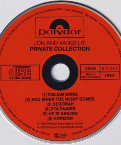 Jon And Vangelis* - Private Collection (CD, Album) (Mint (M)) - Image 3