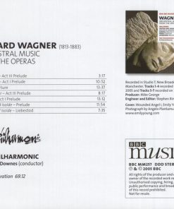 Alternative view of Wagner*, BBC Philharmonic, Sir Edward Downes* - Orchestral Music From The Operas (CD, Comp) (Near Mint (NM or M-))