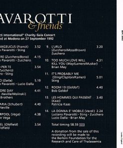 Alternative view of Pavarotti & Friends - Pavarotti & Friends (CD, Album, RE) (Near Mint (NM or M-))