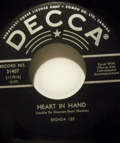 Brenda Lee - Heart In Hand / It Started All Over Again (7", Single) (Near Mint (NM or M-))