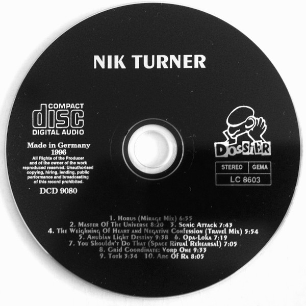 Nik Turner - Sonic Attack 2001 (CD) (Near Mint (NM or M-)) - Image 3