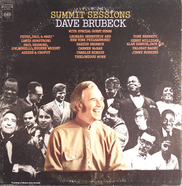 Dave Brubeck - Summit Sessions (LP, Album, Pit) (Very Good Plus (VG+))