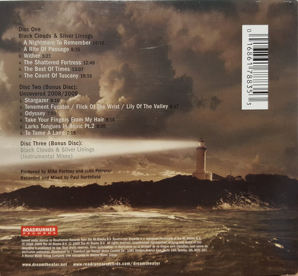 Dream Theater - Black Clouds & Silver Linings (3xCD, Album, Dlx) (Near Mint (NM or M-)) - Image 2