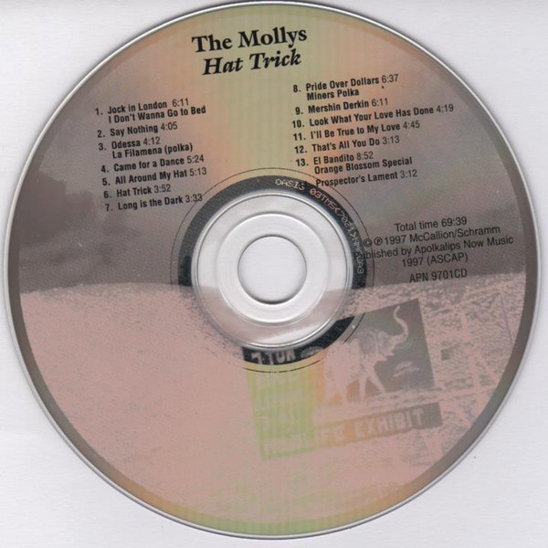 The Mollys - Hat Trick (CD, Album) (Near Mint (NM or M-)) - Image 3