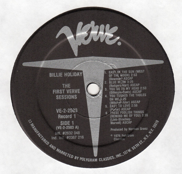 Billie Holiday - The First Verve Sessions (2xLP, Comp, RE, RM, 53,) (Very Good Plus (VG+)) - Image 5