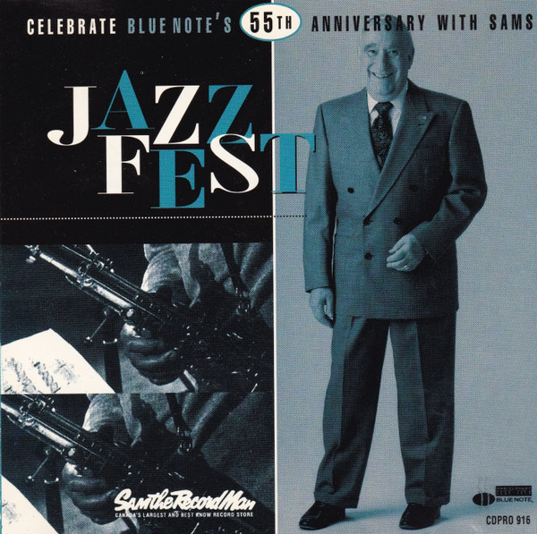Various - Blue Note's Jazz Fest - Sam The Record Man Jazz Sampler (CD, Comp, Promo) (Near Mint (NM or M-))