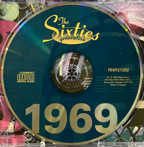 Various - The Sixties Generation 1969 (CD, Comp) (Mint (M)) - Image 3