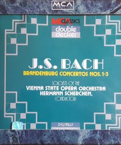 Johann Sebastian Bach, Solistenensemble Der Wiener Staatsoper , Conductor: Hermann Scherchen - Brandenburg Concertos (2xCD, Comp, RE, RM + Box, Sli) (Mint (M))