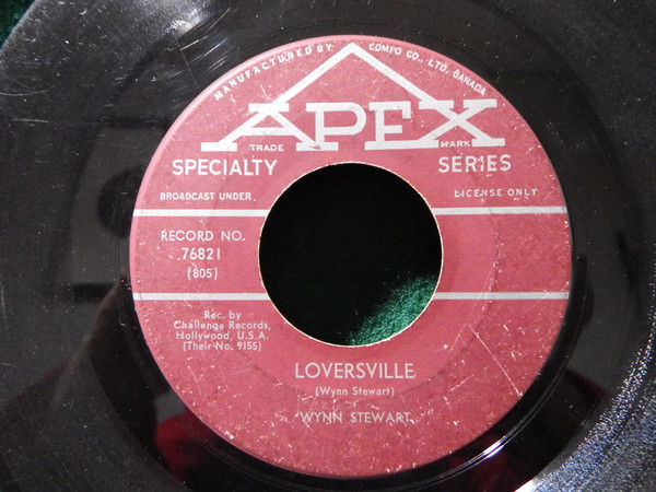 Wynn Stewart - Loversville / Don't Look Back (7", Single) (Near Mint (NM or M-))