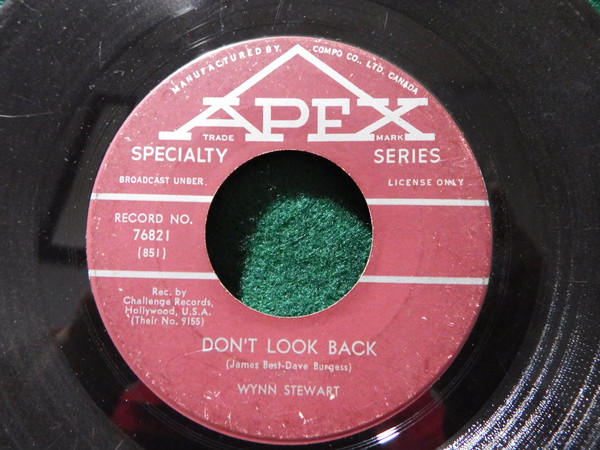Wynn Stewart - Loversville / Don't Look Back (7", Single) (Near Mint (NM or M-)) - Image 2