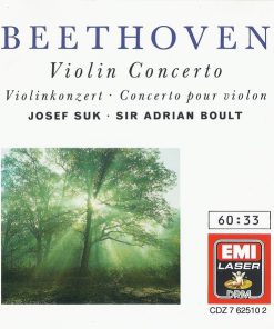 Ludwig van Beethoven, Josef Suk, Sir Adrian Boult - Violin Concerto (CD, Comp, RM) (Mint (M))