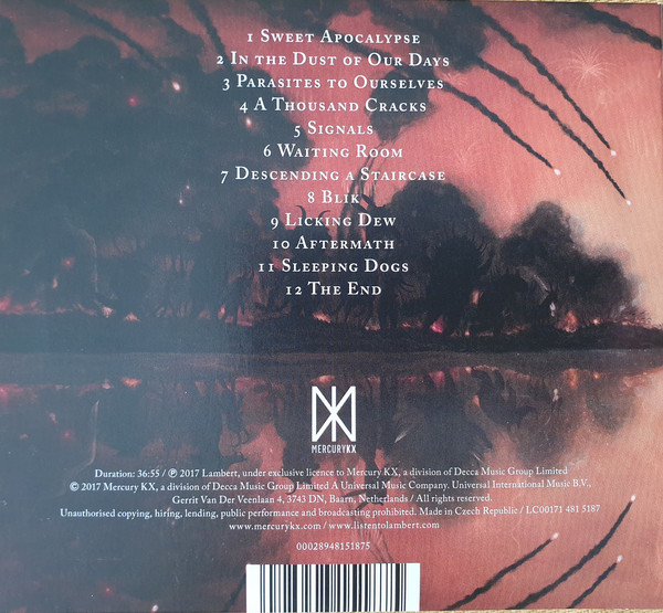 Lambert (5) - Sweet Apocalypse (CD, Album) (Mint (M)) - Image 2