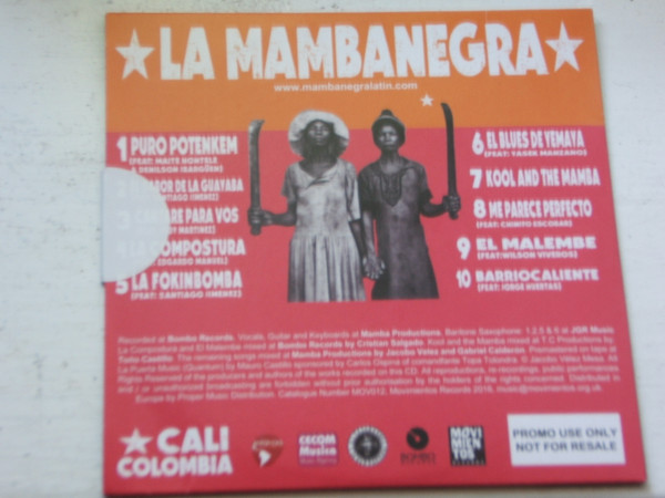 La Mambanegra - El Callegüeso Y Su Malamaña (CD, Album, Promo) (Mint (M)) - Image 2