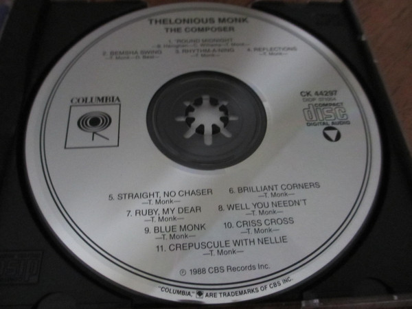 Thelonious Monk - The Composer (CD, Comp, RM) (Near Mint (NM or M-)) - Image 2