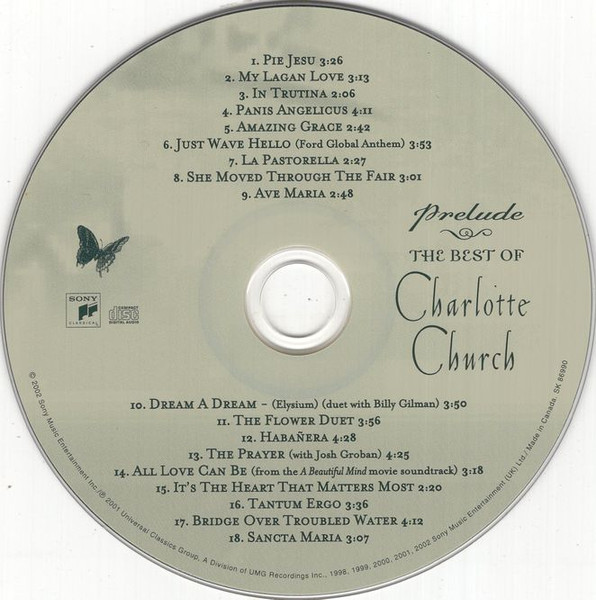 Charlotte Church - Prelude - The Best Of Charlotte Church (CD, Comp) (Mint (M)) - Image 3
