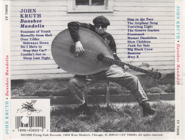 John Kruth - Banshee Mandolin (CD, Album) (Near Mint (NM or M-)) - Image 3