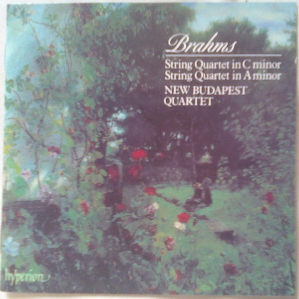 Johannes Brahms - New Budapest Quartet - String Quartet In C Minor / String Quartet In A Minor (CD) (Near Mint (NM or M-))