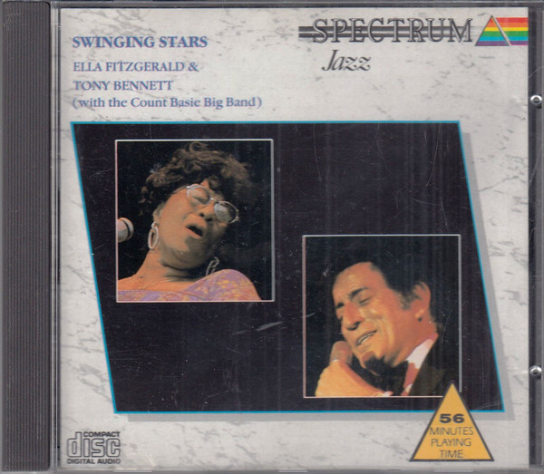 Ella Fitzgerald, Tony Bennett With The Count Basie Big Band - Swinging Stars - 20 Great Performances (CD, Comp) (Near Mint (NM or M-))