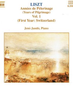 Franz Liszt, Jenö Jandó - Années De Pèlerinage (Years Of Pilgrimage) Vol. 1 (CD, Album) (Mint (M))