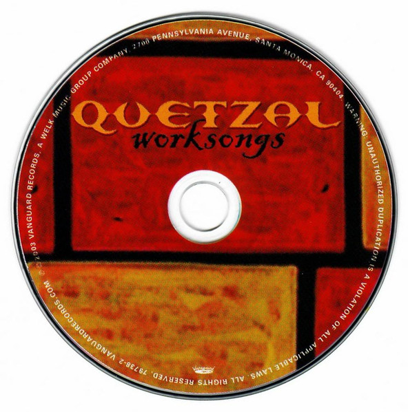 Quetzal (4) - Worksongs (CD, Album) (Near Mint (NM or M-)) - Image 3