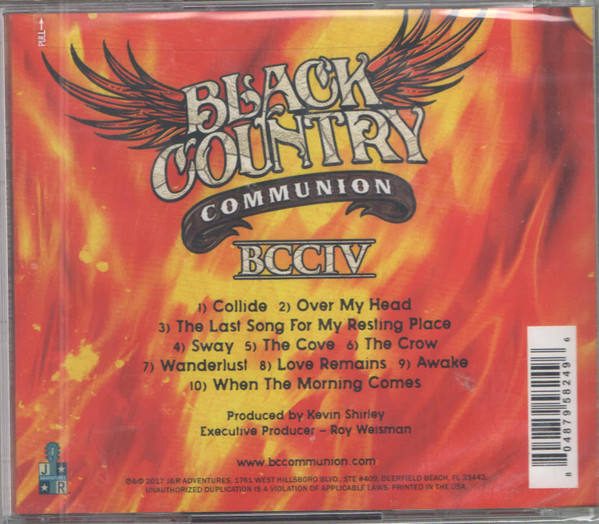 Black Country Communion - BCCIV (CD, Album) (Near Mint (NM or M-)) - Image 5