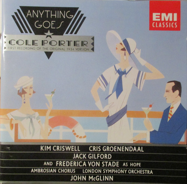 Cole Porter - Anything Goes (CD, Album) (Mint (M))