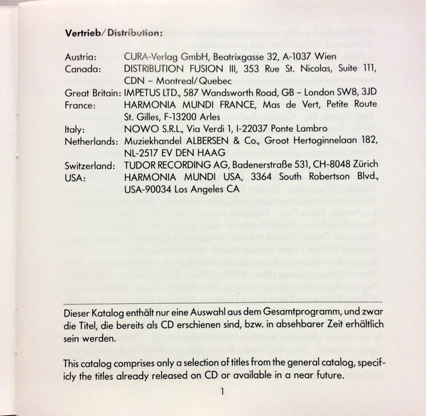 Various - Music Of Our Century - Musik Unserer Zeit (Wergo Collection) (CD, Comp) (Near Mint (NM or M-)) - Image 4